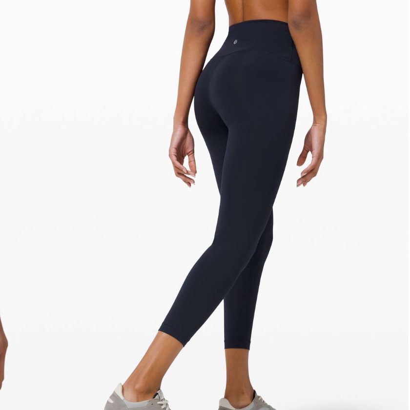 Lululemon Wunder Train High-Rise Tight 25" True Navy